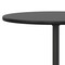 Flash Furniture Lars 24 in Round Wood Cocktail Table with 30 in and 42 in Columns, Black XA-24-COTA-BK-GG - alternate 3